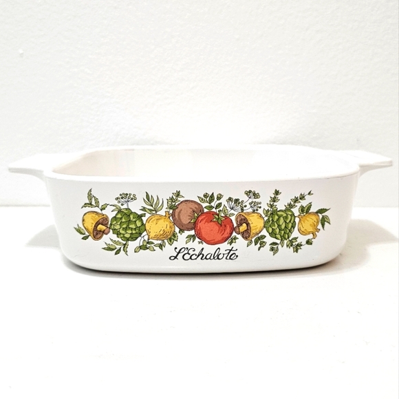 Vintage Corningware Spice of Life Casserole Dish 1-Quart A-1-B - No Lid - Picture 1 of 12